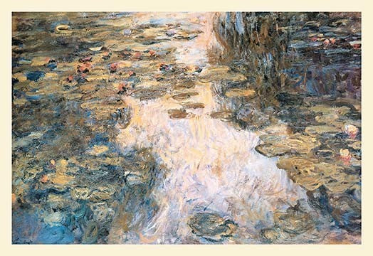 Le Bassin Aux Nympheas - Gallery Wrapped Canvas Art 28" x 42"