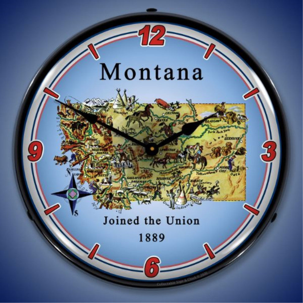 20041108 State of Montana Clock