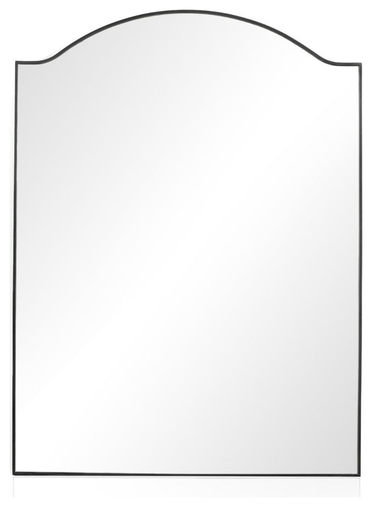 Jacques Floor Mirror-Gunmetal