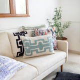 Stacy Garcia Handmade Throw Pillow, Onyx/Ivory, 20"x20"