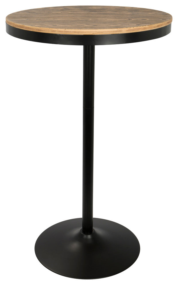 Lumisource Dakota Adjustable Bar or Dinette Table