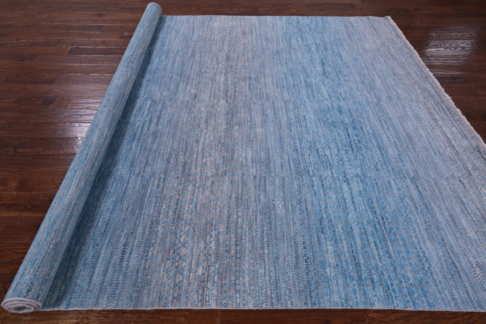 Hand Knotted Savannah Grass Wool Rug 8' 3" X 10' 1" - Q9211