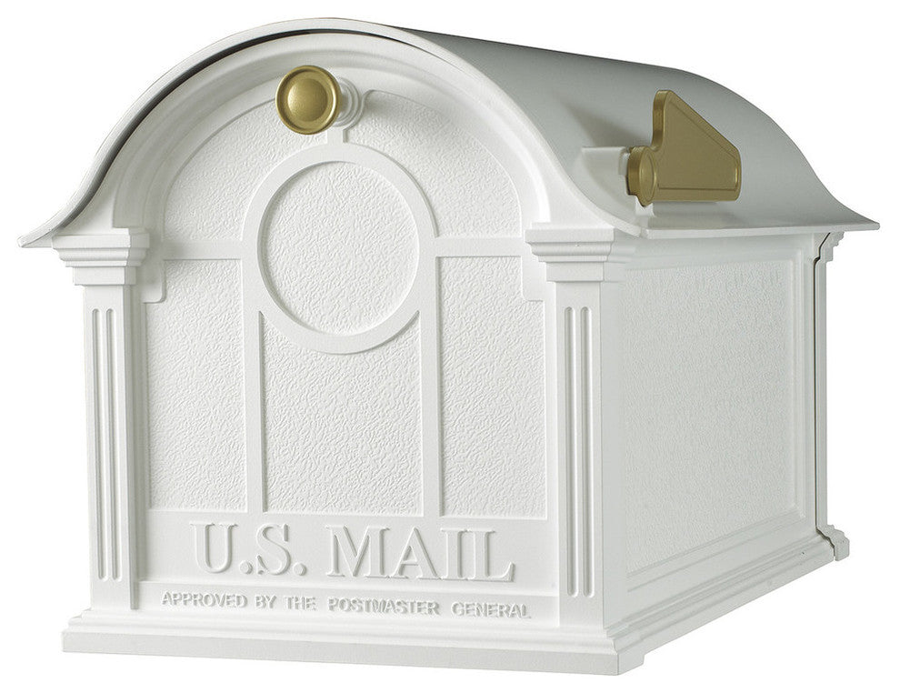 Balmoral Mailbox, White