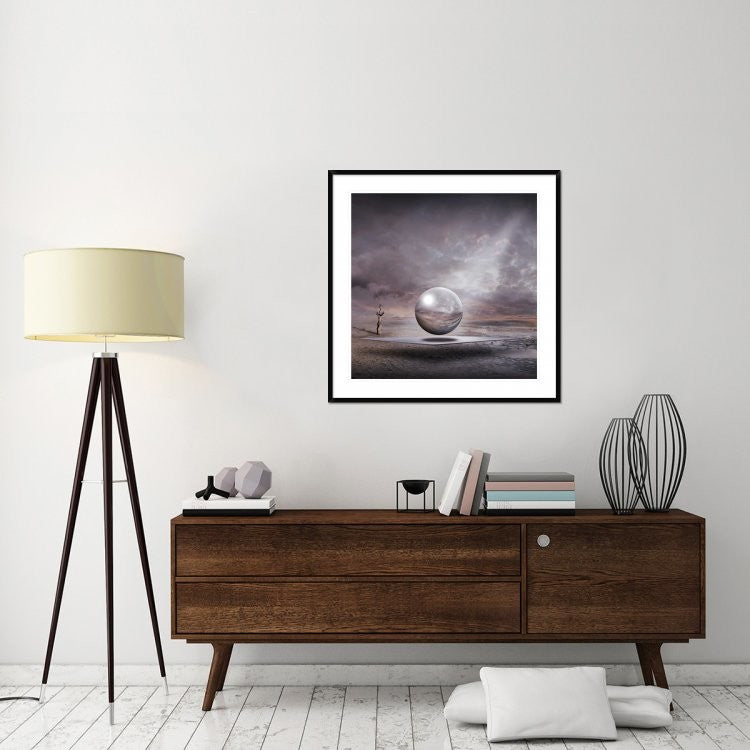 "Genesis" Framed Digital Print by Franziskus Pfleghart, 38"x38"