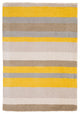 Surya Madison Square MDS-1008 3'3"x5'3" Rug, Mustard/Cream/Medium Gray