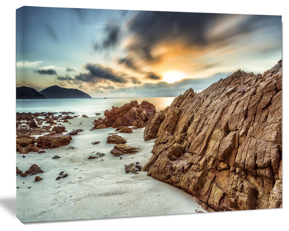 Quang Ninh Province Vietnam, Landscape Canvas Art Print, 40"x30"