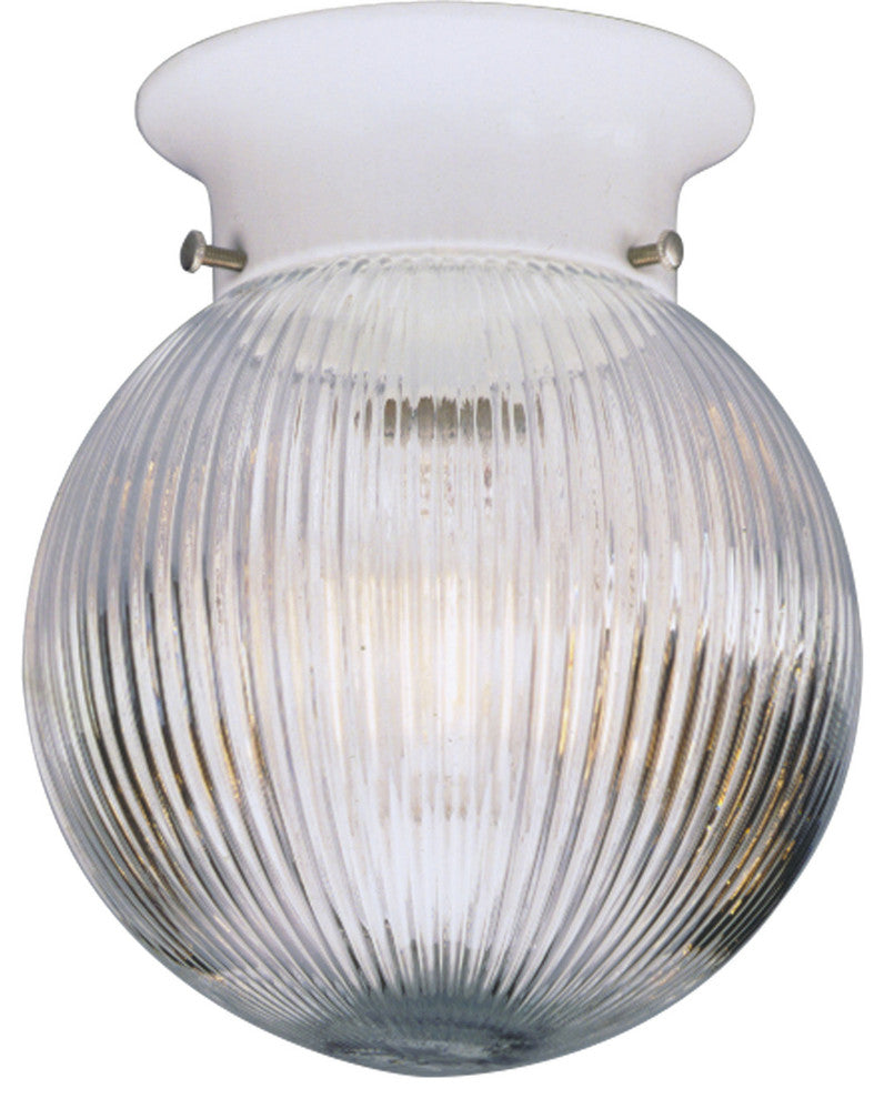 1-Light Close-To-Ceiling, White