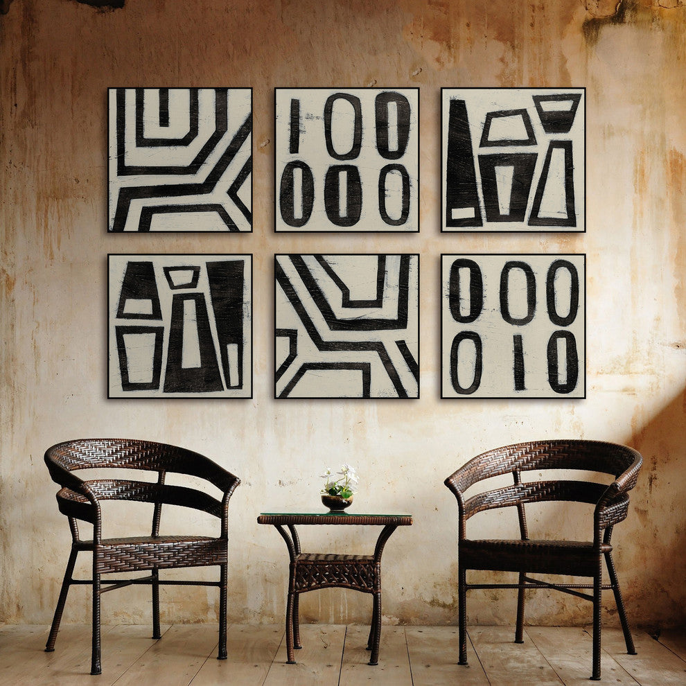 Symbols Hexaptych, 144x96