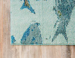 Unique Loom Light Blue Marooned Positano 5'x8' Area Rug
