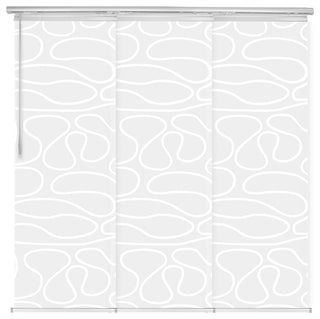 Calisto 3-Panel Track Extendable Vertical Blinds 36-66"W