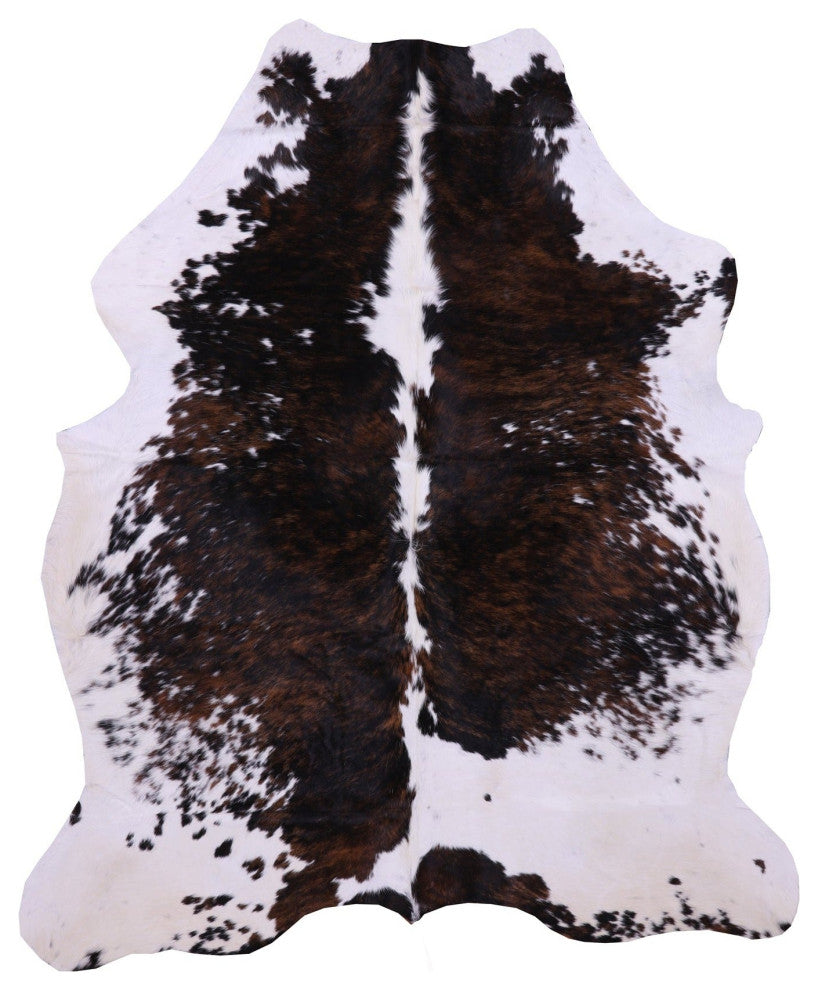 Organic Natural Hair-On Cowhide Area Rug 7' 0" X 6' 0" C1672