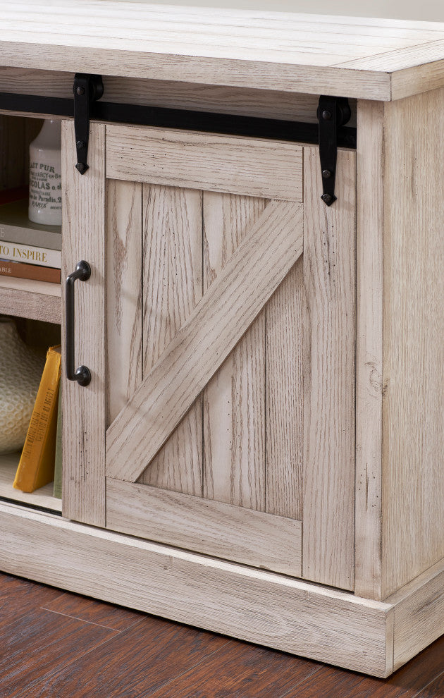 Avondale 80" TV Console Barn Door