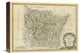"Lorraine, Alsace, 1786" Stretched Canvas Giclee by Rigobert Bonne, 16"x12"