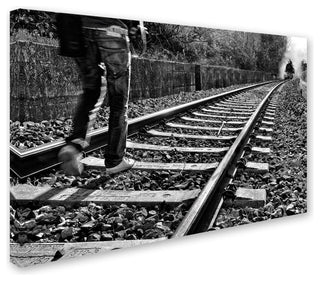 Andrea Auf Dem 'Life Is Short' Canvas Art, 19x12