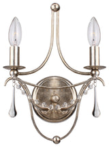 Crystorama Metro 2-Light Sconce
