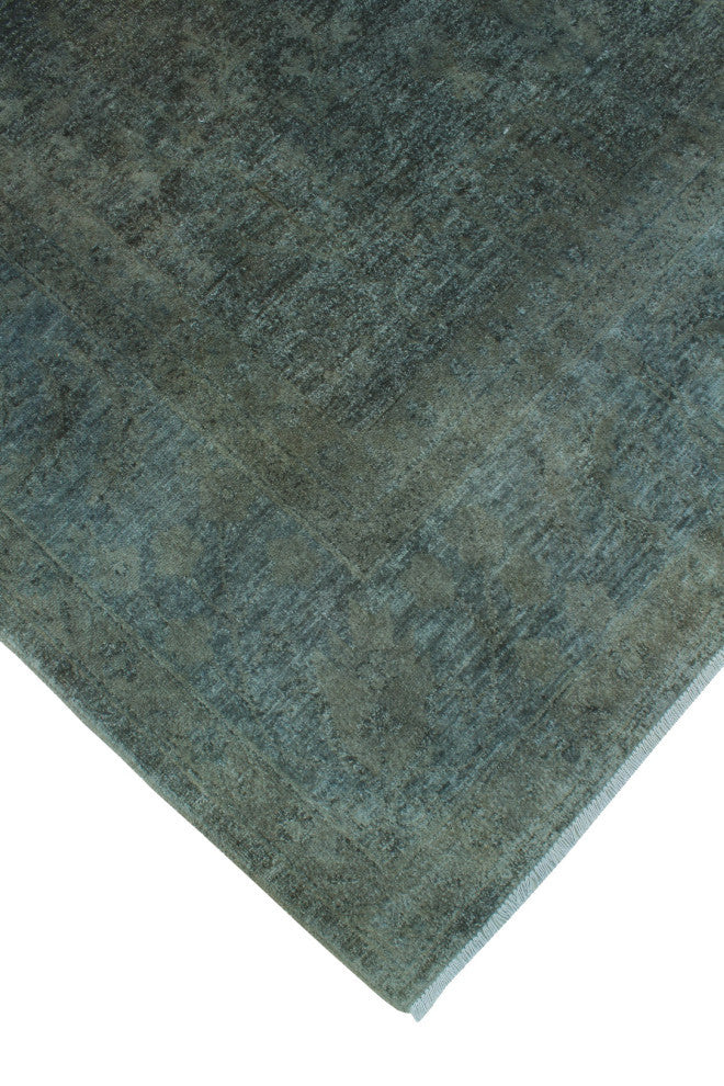 Overdyed Fine Chobi Munisa Gray Rug, 8''10x11''8