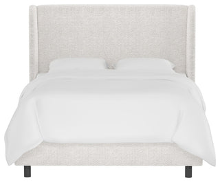 Queen Bed, Milano Snow