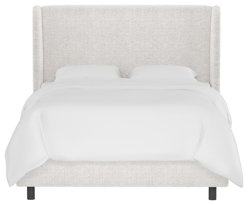 Queen Bed, Milano Snow