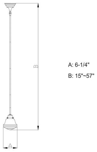 Huntley 6.25-in Mini Pendant Milk Glass Oil Rubbed Bronze