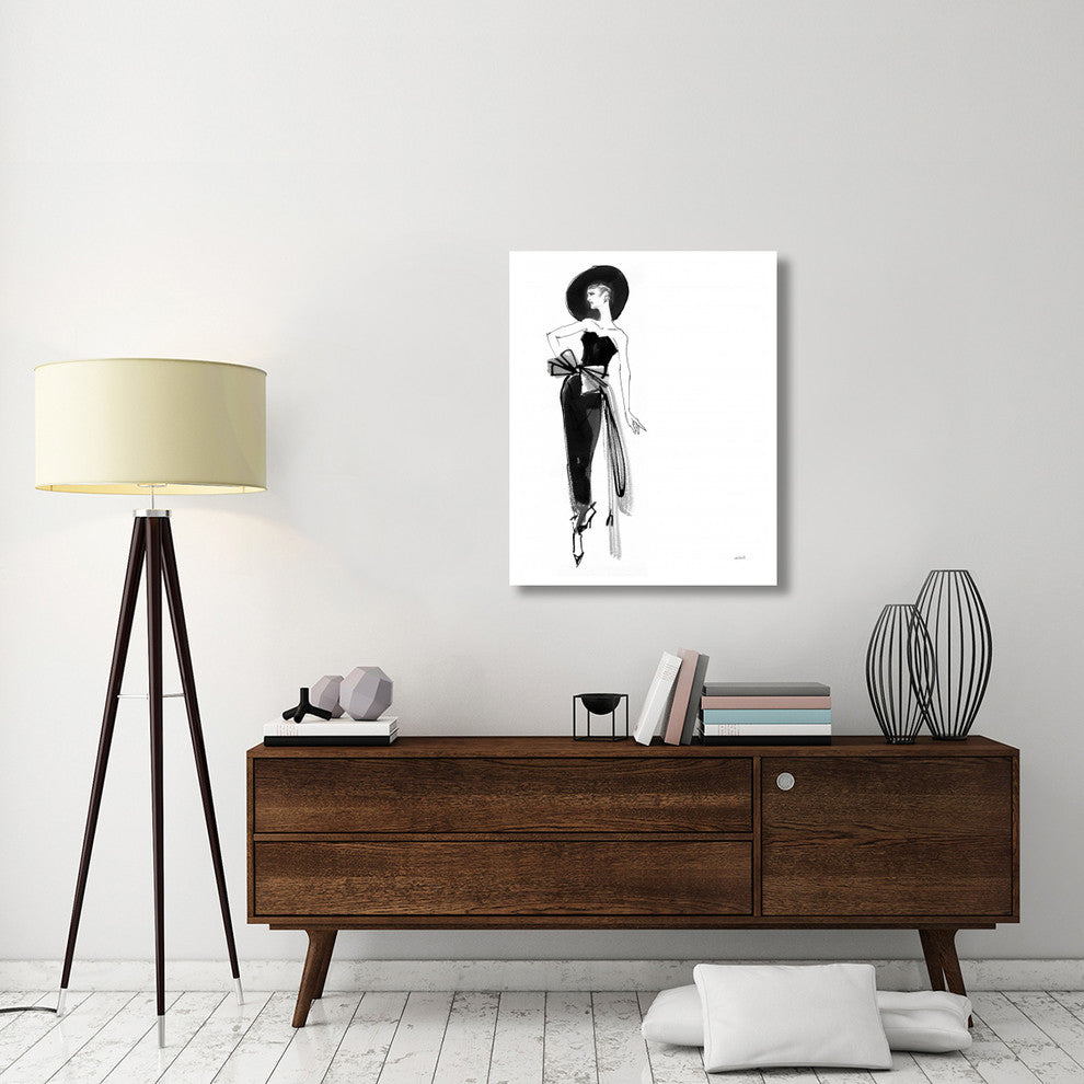"Fifties Fashion IV" Digital Paper Print by Anne Tavoletti, 30"x37"