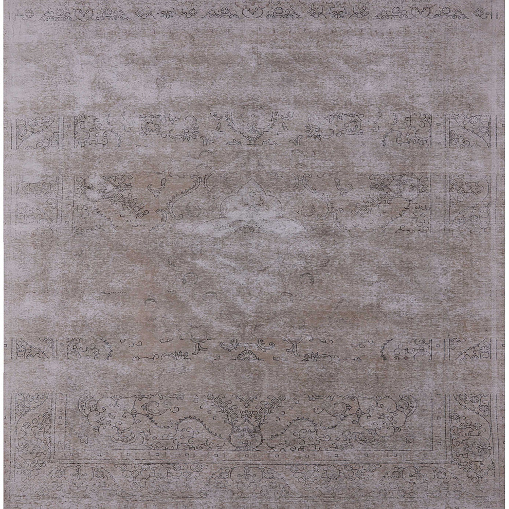 Ahgly Company Indoor Square Mid-Century Modern Area Rugs, 7' Square