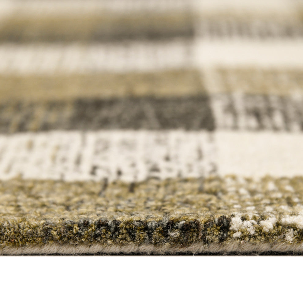 Tartan Cartwell Area Rug, Brown, 8'' x 10'', Plaid