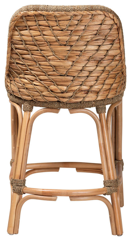 Zoey Modern Bohemian Collection, Counter Stool With Cushion