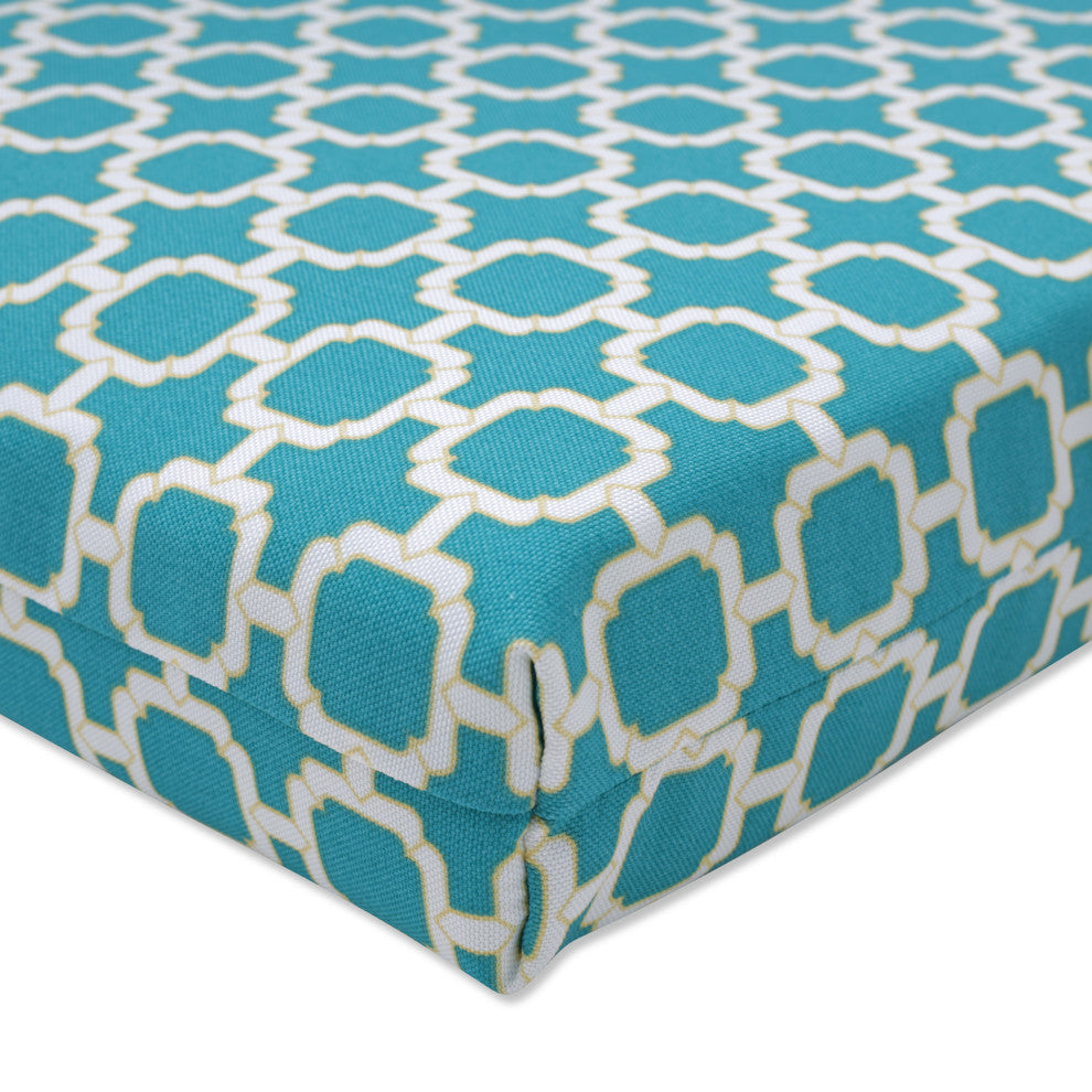 Hockley Teal Oversized Chaise Cushion