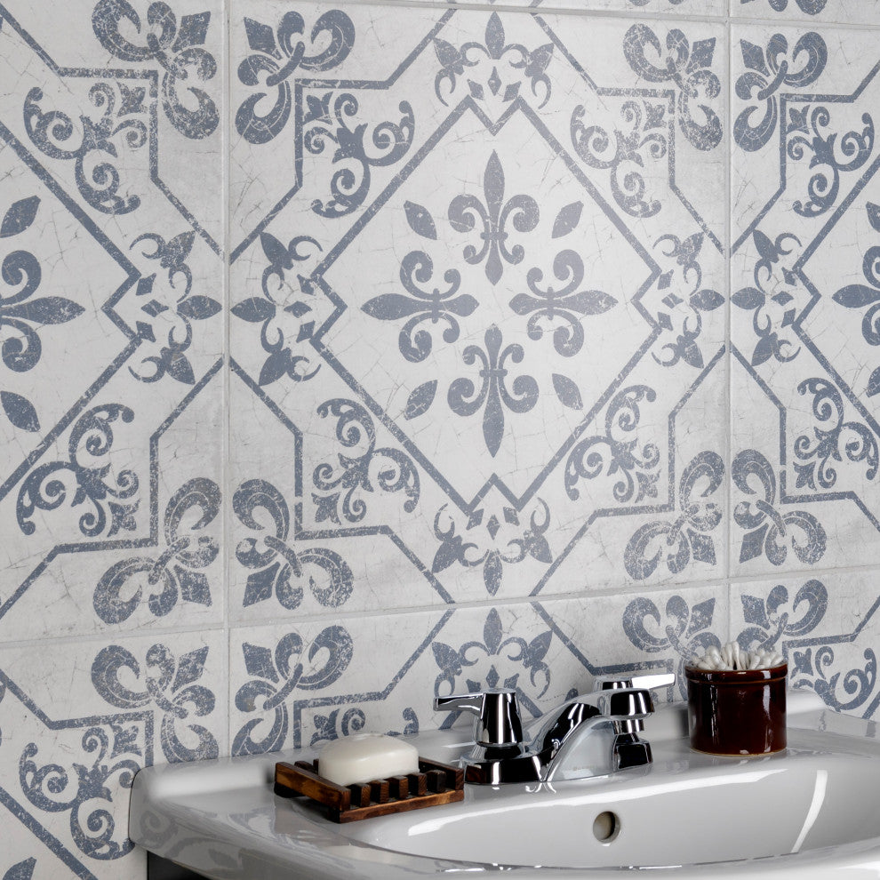 Atlantic Azul Ceramic Floor and Wall Tile