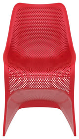 Compamia Bloom Outdoor Dining Chairs, Set of 2, Red