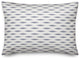 Indigo Leaf Pattern 14x20 Indoor / Outdoor Pillow