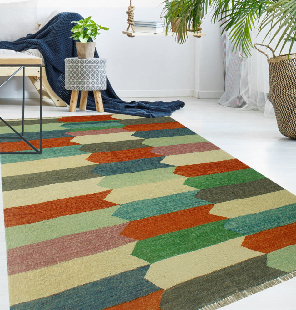 Winchester Kilim Monifa Rust Rug