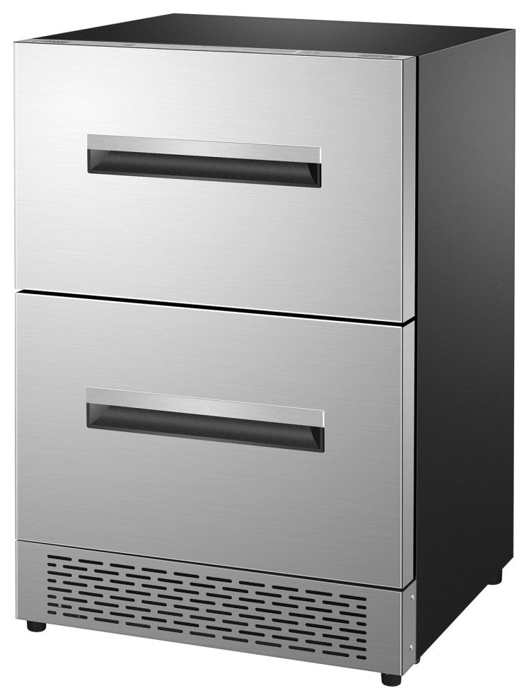 Equator 24" Convertible Ref/Freezer ADA FS/Builtin 2 Drawer Dual Temp Sabbath