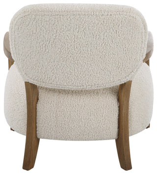 Uttermost Telluride Natural Shearling Accent Chair