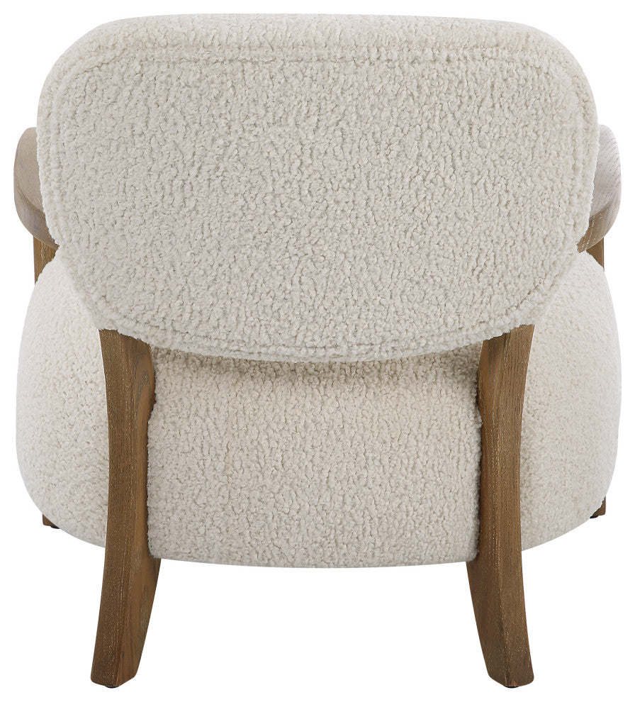 Uttermost Telluride Natural Shearling Accent Chair