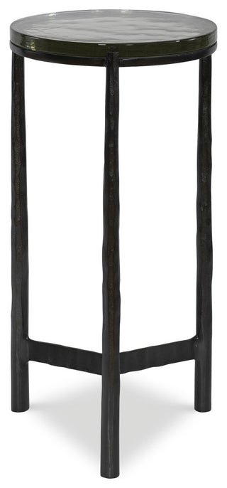 Uttermost Eternity Iron & Glass Accent table