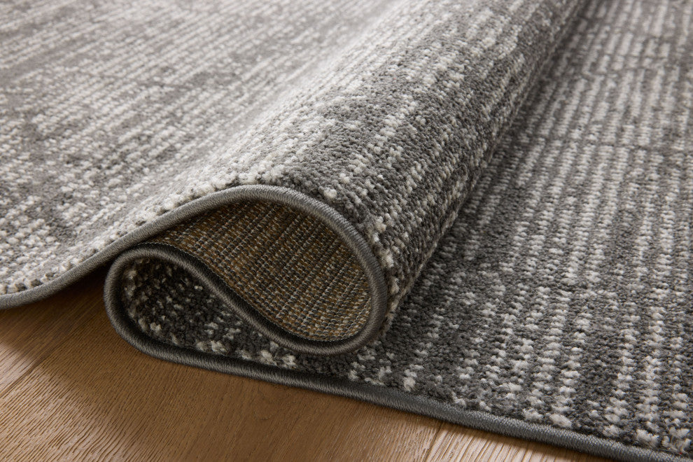 Loloi II Kamala Charcoal / Ivory 7'-10" x 10' Area Rug
