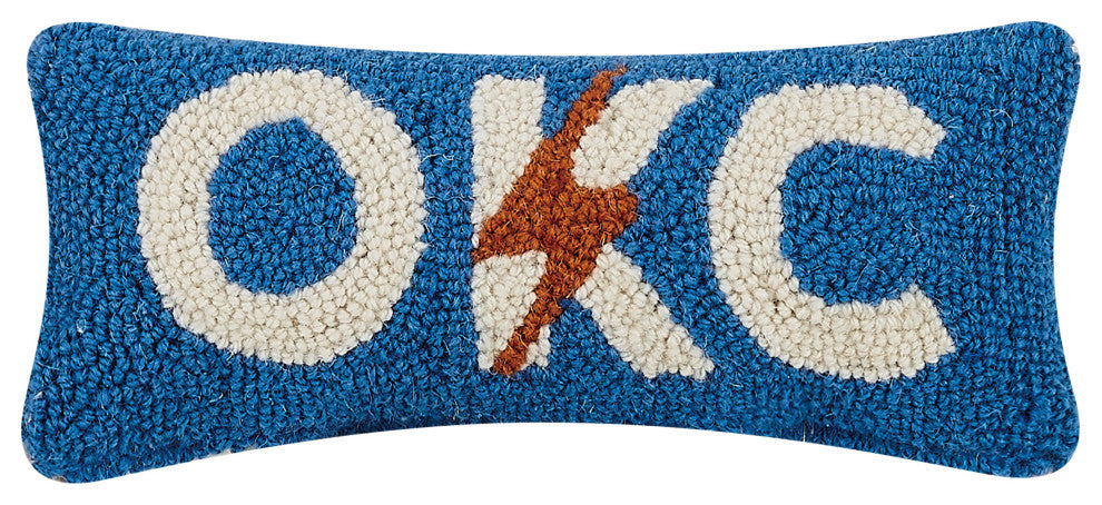 Okc Hook Pillow