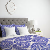 Deny Designs Aimee St Hill Decorative Blue Duvet Cover - Lightweight