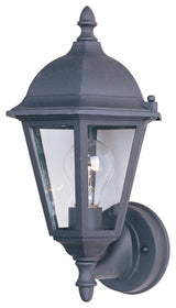 Maxim Westlake Cast 1-Light Outdoor Wall Lantern Black - 1002BK