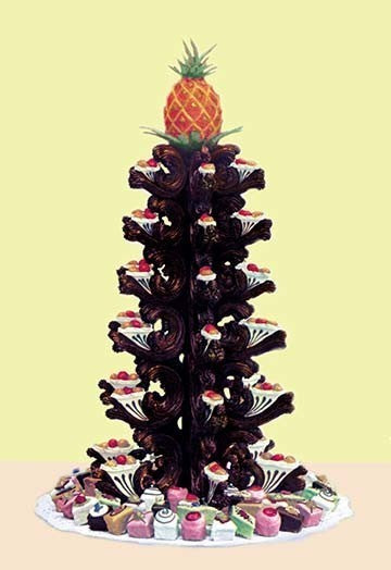 Decorative Crest of Chocolate- Fine Art Giclee Print 24" x 36"