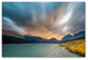 Pierre Leclerc 'Many Glacier Apocalyptic Sunset' Canvas Art, 32x22
