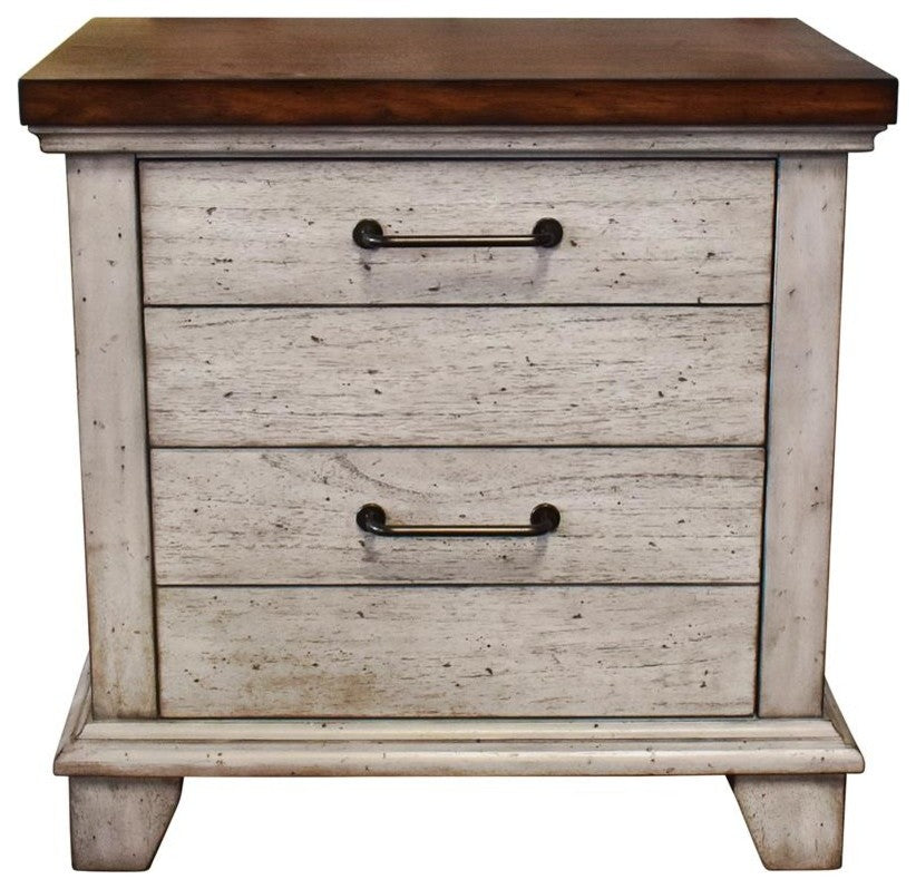 Bear Creek Two Drawer Nightstand