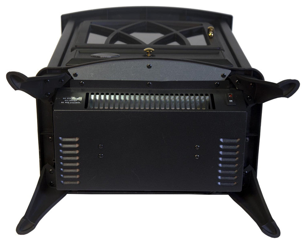 Comfort Glow Ashton Electric Stove Black