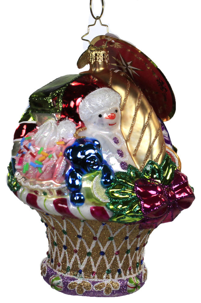 Christopher Radko Company Delicious Delights Tree Ornament Gingerbread Sweets