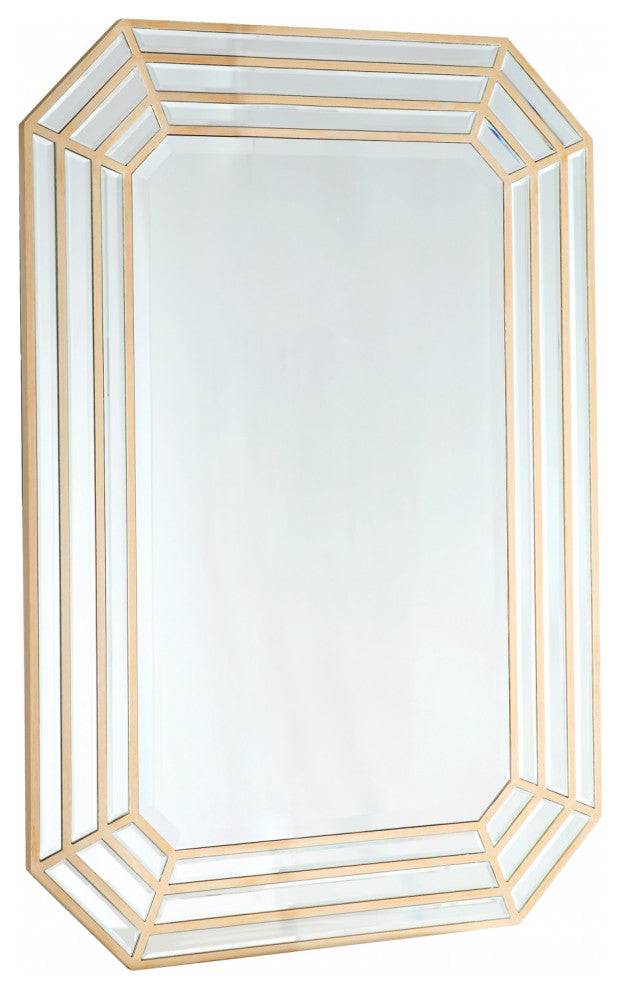 Emerald Cut Wall Mirror