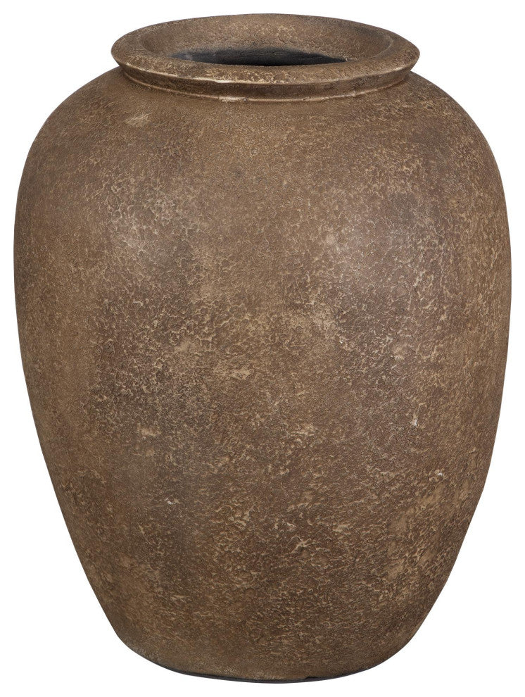 Uttermost 17121 Rustic Earth 16-1/2"W Terracotta Planter - Brown