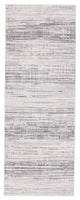 Vibe by Jaipur Living Zesiro Abstract Gray/Ivory Area Rug, 3'x8'