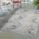 Indoor/Outdoor Tropics TC3 Grey Machine Washable 3' x 5' Rug