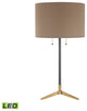 DIMOND LIGHTING D3120-LED Clubhouse 2-Light Table Lamp
